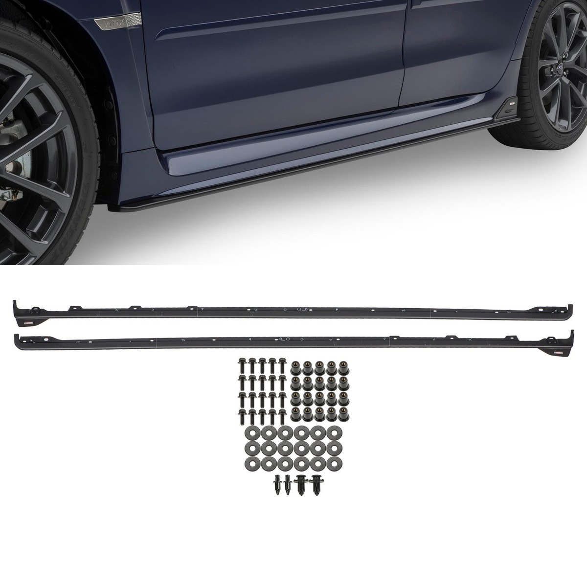 OEM 2015-2018 Subaru WRX STI Side Underspoiler Kit Left Right NEW