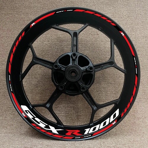 For Suzuki GSXR1000/R/1000R/S Wheel Hub Rim Decorative Decal Reflective Sticker - Picture 8 of 25