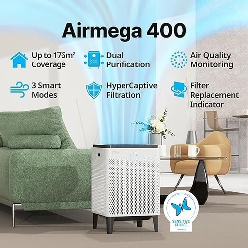 AIRMEGA 400 Air Purifier-Flagship Product Removing, up to 99.999 Percent of Fine - Picture 2 of 5