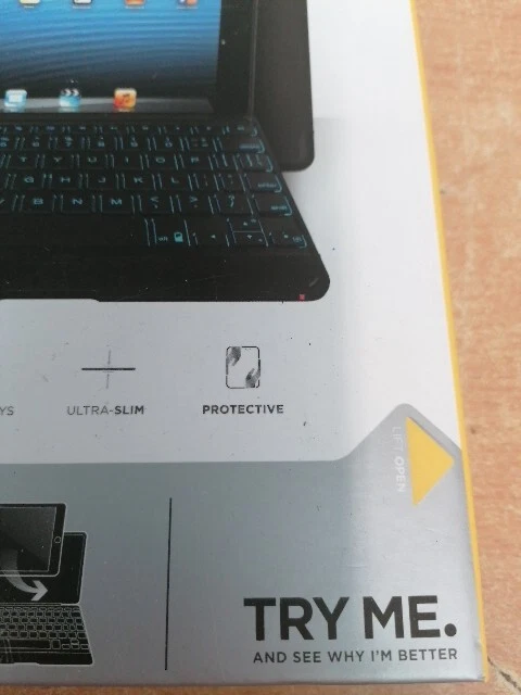 ZAGGkeys Quick Snap Magnetic Keyboard Cover for Apple iPad Mini 1 - Boxed *See D - Image 4 of 4