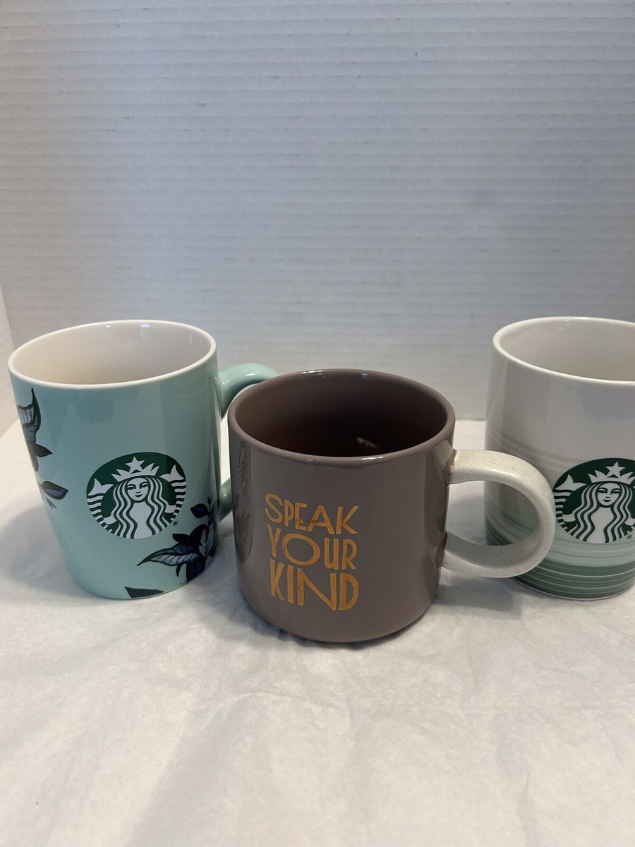 Set of 3 Starbucks Mugs, Various sizes and years | eBay