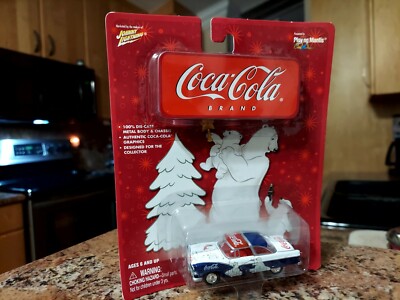 2003 JOHNNY LIGHTING 1955 FORD CROWN VICTORIA ''COCA-COLA'' (POLAR BEARS SEARIES) 
