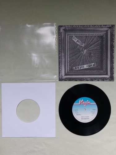 SEX PISTOLS - PRETTY VACANT (2007 REISSUE) 7" HEAVYWEIGHT VINYL VIRGIN VS 184 - Picture 6 of 15