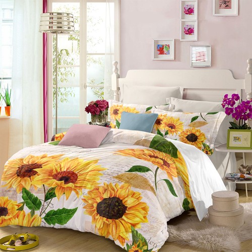 Ultra Soft Doona Quilt Duvet Covers Set Single Double Queen Super King Size Bed - Picture 397 of 437