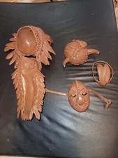 Vintage Marx Chief Cherokee Johnny West Headdress Head Gear Mask Accessory Part