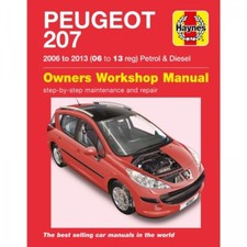 Peugeot 207 2006-2013 Benzin Diesel Reparaturhandbuch Haynes