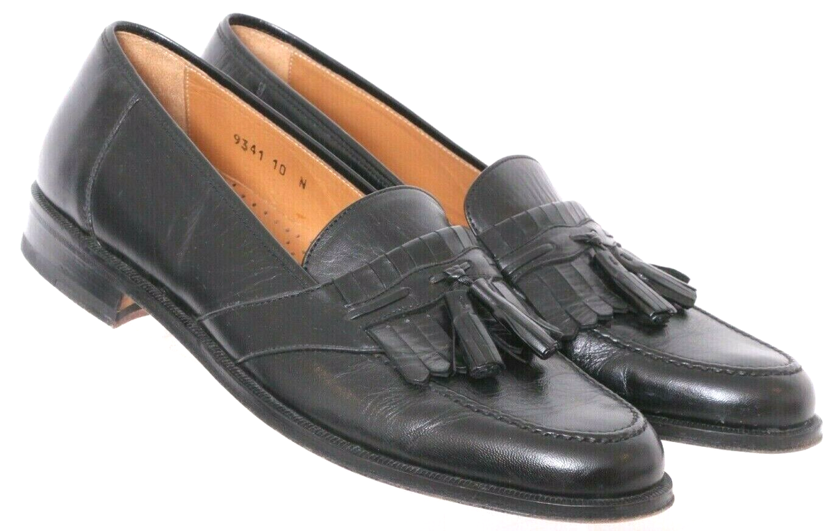 Magnanni Loafers Shoes  Men\'s 9.5 M Vigo Kiltie Spain Leather Tassel Dress Magnanni Vigo Loafers Dress Shoes Kiltie Tassel Burgundy  main image 2