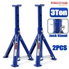 2 PCS 3 Ton Car Jack Stands Lift Heavy Duty Vehicle Support Axle Jack Durable