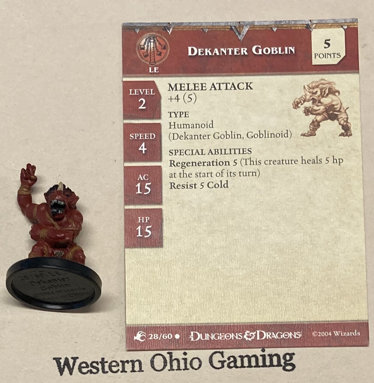 Miniature D&D Crow Shaman 15/60 – Aberrations – Wizards Scellée – Neuf