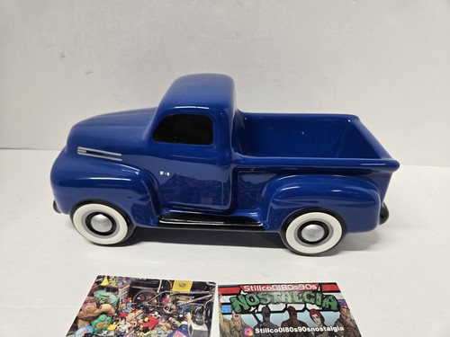 Teleflora Gift Ford F-150 Truck Planter,Dish,Ceramic Blue - Picture 6 of 12
