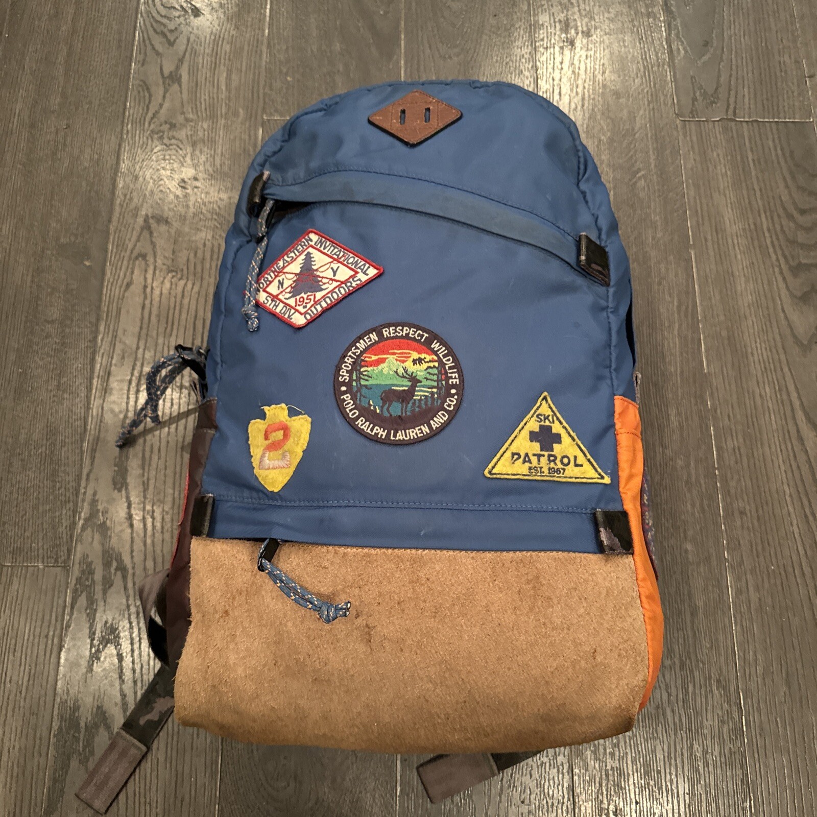 Rare RALPH LAUREN Outdoor Patchwork Expedition Ex… - image 1
