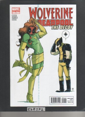 WOLVERINE DEADPOOL THE DECOY 1 NM NEW UNREAD SKOTTIE YOUNG PRINT ERROR COVER