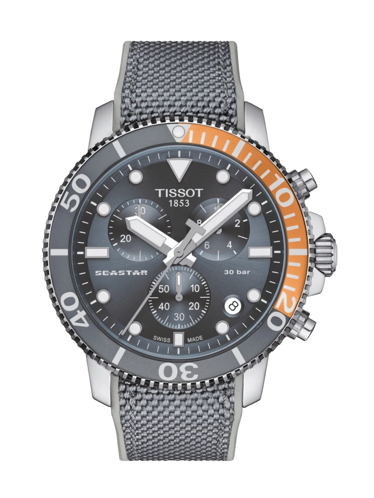 Tissot Luxury Rubber Band Wristwatches
