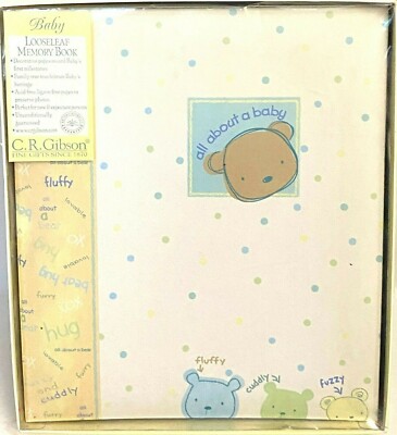 Carter's Gibson 'All About Baby' Album Looseleaf Memory Book
