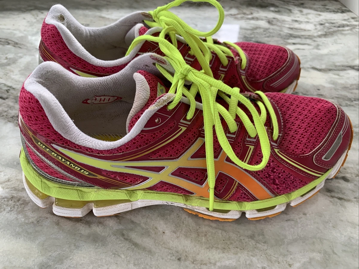 Asics gel kayano 19 womens yellow sales
