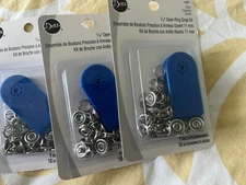 Dritz Open-Ring snap kits 7/16"