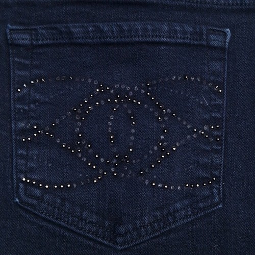 NYDJ Jeans Womens 12 L32 Blue Stretch Denim Lift & Tuck Straight Leg High Waist - Picture 9 of 18