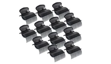 Hair Curler Hot Roller Clips Section Styling Plastic Curls Replacement 12 Pieces