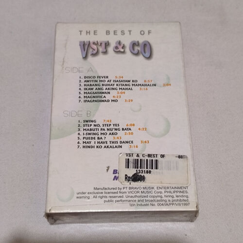 Filipino VST & Company the best of vst & co 2002 - original indonesia tapes NEW - Picture 2 of 4