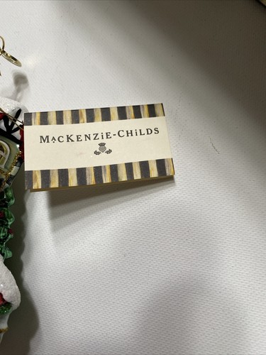 MacKenzie Childs GRANNY KITSCH COTTAGE Christmas Ornament New In Gift Box - Picture 8 of 14