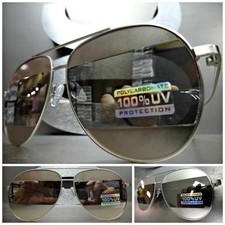Men's or Women CLASSIC VINTAGE RETRO Style SUNGLASSES Unique Silver Frame  Lens