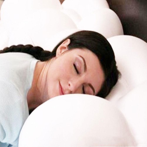 Schaumstoff Tiefschlaf Bett Kissen Kontur Hals Orthopädische Nackenstütze Zuhause X1 - Bild 5 von 9