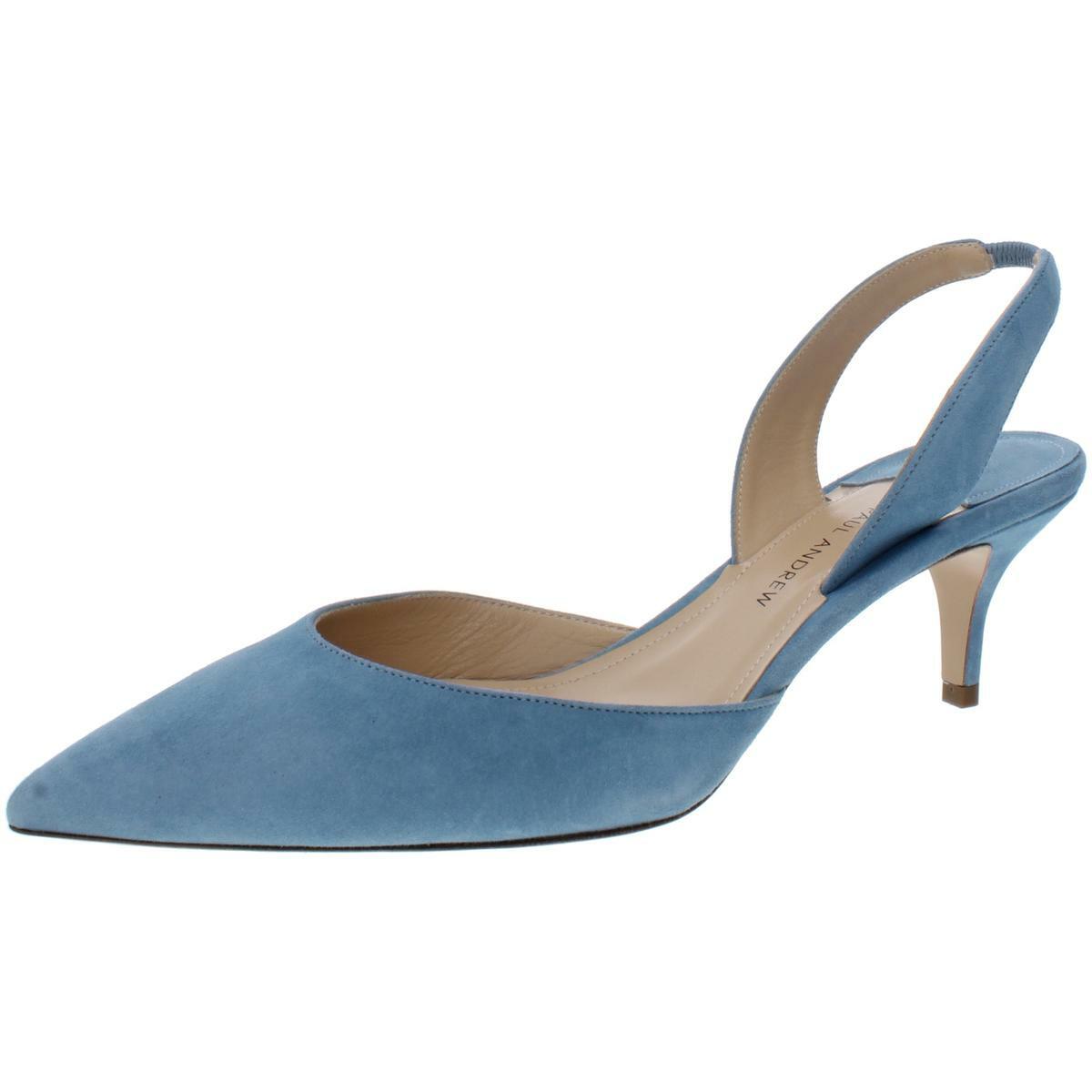 grey suede slingback shoes