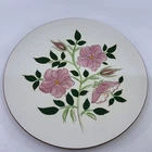 Stangl Pottery Wild Rose Hand Painted 10" Dinner Plate