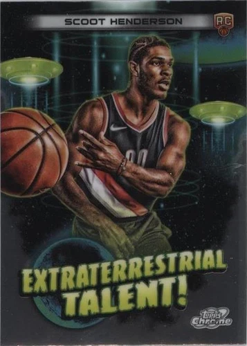 2023-24 Topps Cosmic Chrome - Scoot Henderson #ET-17