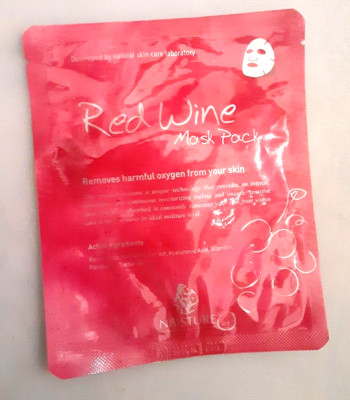 Naisture Red Wine Mask Pack (1 Pack)