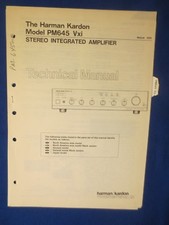 Used Harman Kardon PM645 Vxi Integrated amplifiers for Sale Used Harman Kardon PM645 Vxi Integrated amplifiers for Sale