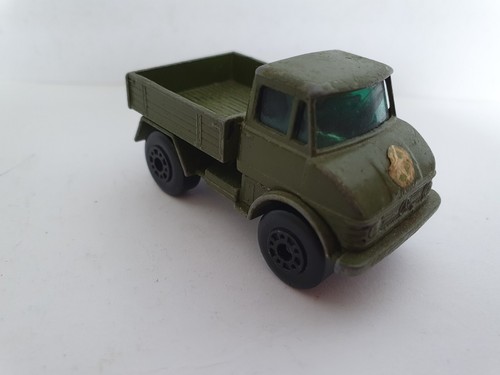 LESNEY MATCHBOX UNIMOG # MB49 MILITARY VERSION SUPERFAST - Picture 4 of 7