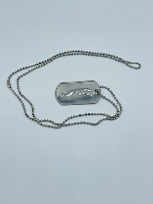 Dog Imprint Double Side Pendant Dog Tag Necklace Jewelry [Mens Woman s Kids] New
