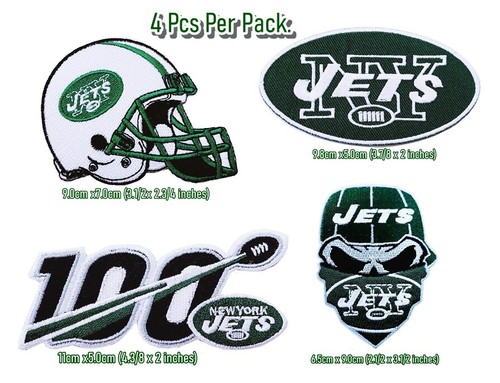 Parches deportivos bordados New York Jets hierro, coser (seleccionar opciones)✈tailandés por USPS - Imagen 16 de 25