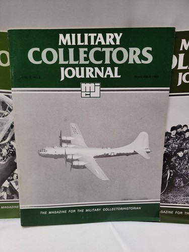 Vintage Militär Sammler Journal Lot 5 Magazine wie abgebildet 1983 Magazin - Bild 6 von 6