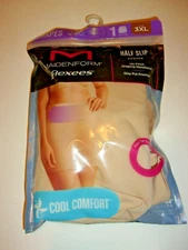 Maidenform Flexees Cool Comfort firm control half slip beige 3XL 