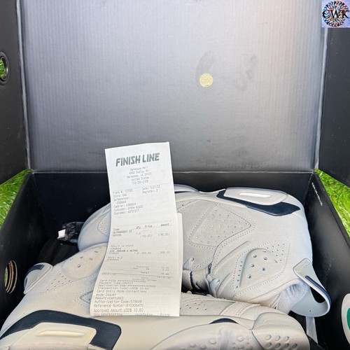 Brand New Deadstock Nike Air Jordan 6 Retro Georgetown 2022 Size 8.5 CT8529 012 - Picture 13 of 16