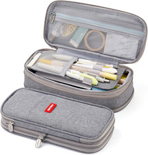 Estuche para bolígrafos de gran capacidad oficina universidad escuela almacenamiento grande alta capacidad B
