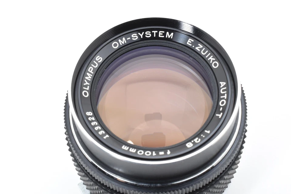 [Excelente COMO NUEVO] Lente Olympus OM-SYSTEM E.Zuiko Auto T 100 mm f/2,8 MF de JAPÓN Foto 4 de 4