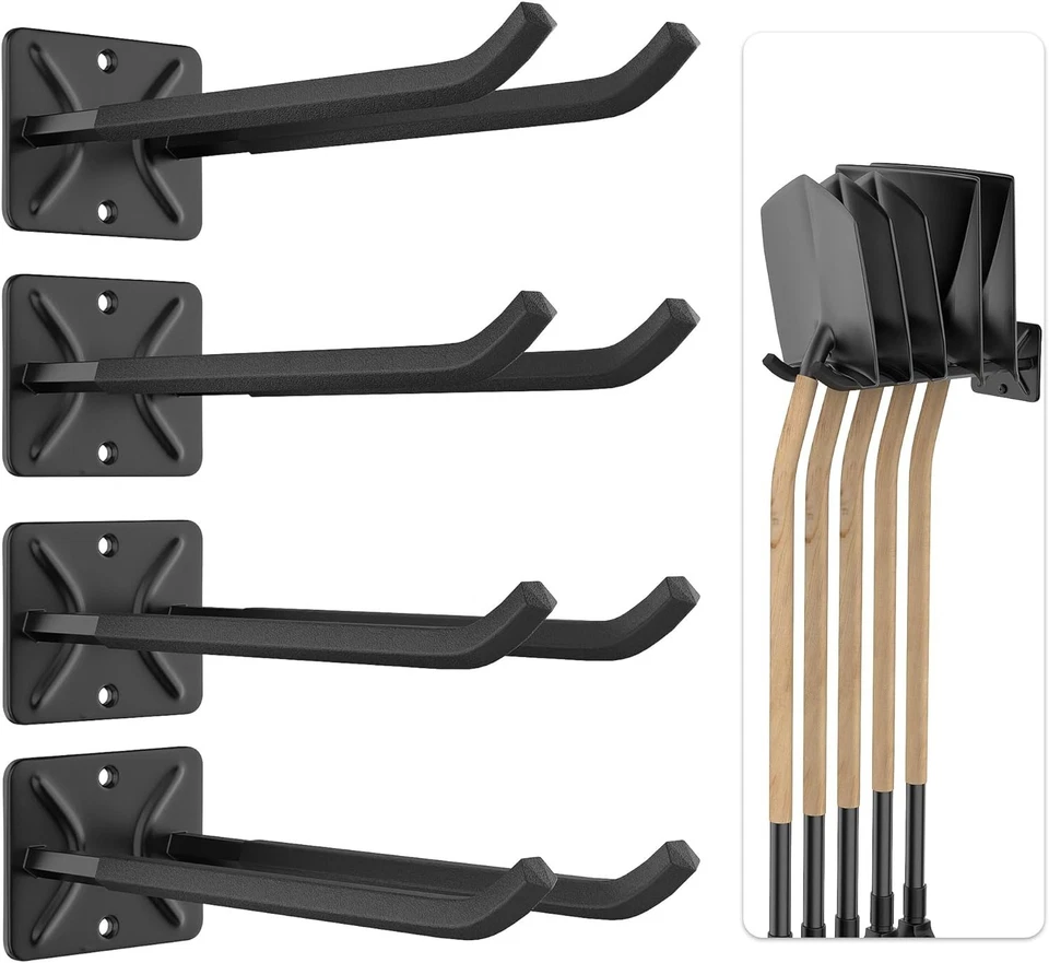 Wall Mount Steel Hooks for Chairs, Ropes - Image 3 of 4