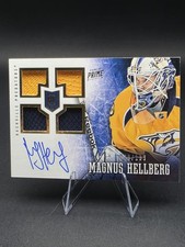2013-14 Panini Prime Hockey Magnus Hellberg RC Patch Auto /199