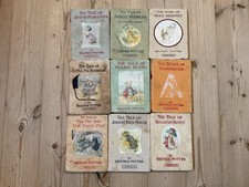 Job Lot vintage Beatrix Potter Books BENJAMIN BUNNY MISS MOPPET PUDDLE DUCK