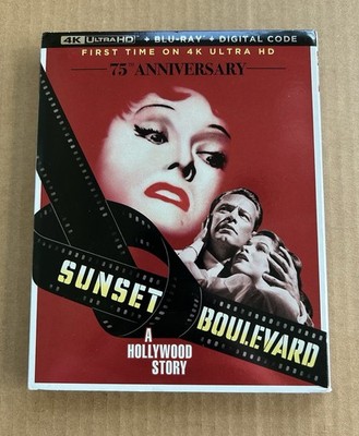 Sunset Boulevard (1950, 4K UHD Blu-ray) w/ slip [3+ ship free]