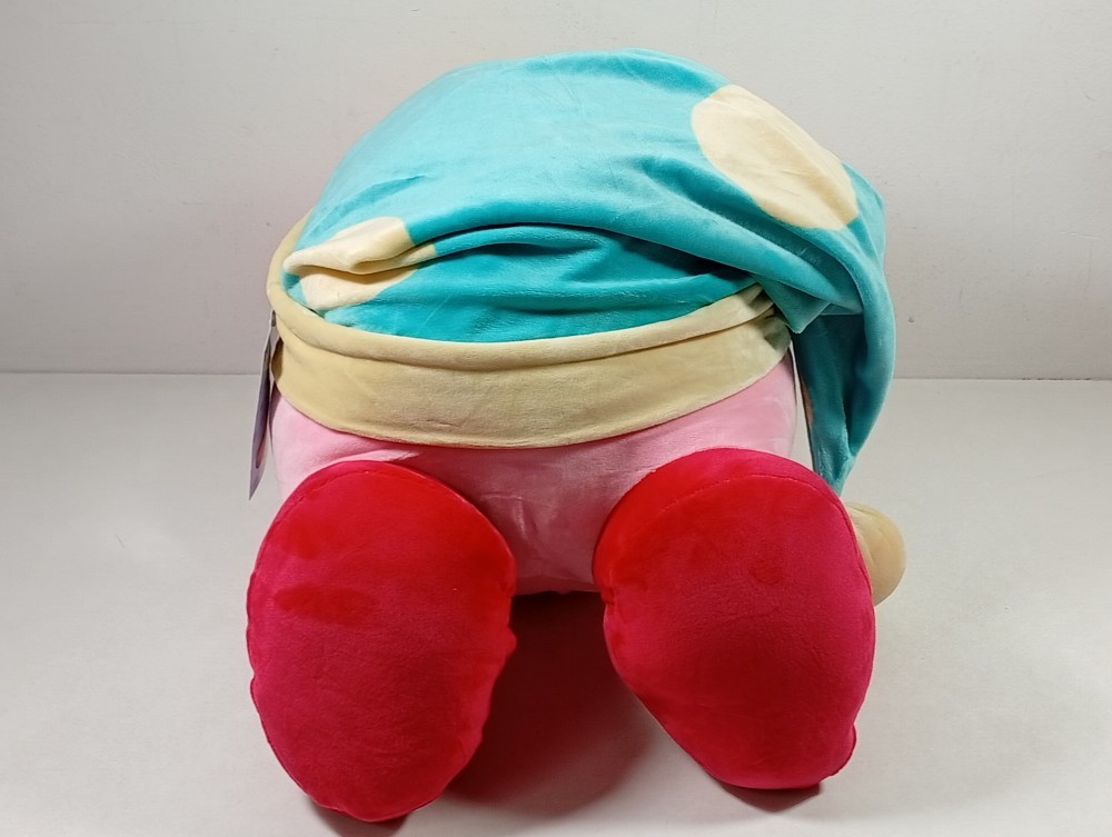 Peluche Kirby Sleeping doudou rose de 30 cm pour cadeau anniversaire ado - 4