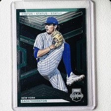 2023 Elite Extra Edition Status Green 267/499 #140 Zach Thornton - Mets - MINT
