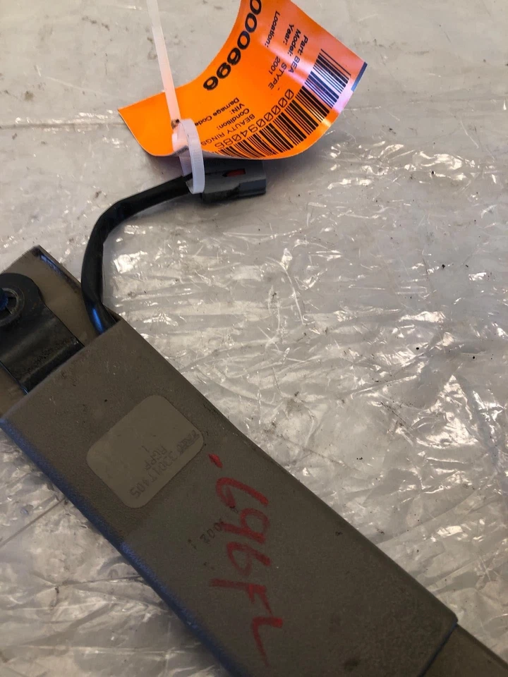 2001 - 2003 JAGUAR S-TYPE передний ремень безопасности пряжка водитель левая сторона LH OEM - Изображение 2 из 4