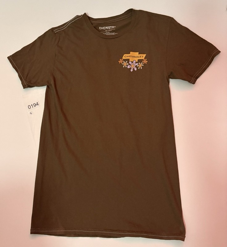 Women’s Brown Chevy Van Tshirt Size Small