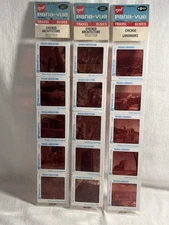 3 Pack Lot Vintage 35mm Slides Panavue Pana-Vue Chicago