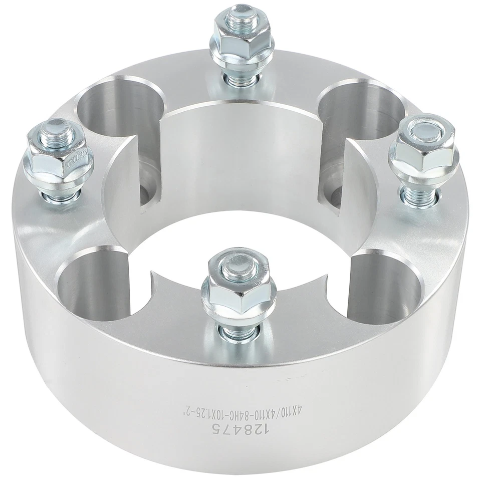 2X 2" 4x110 Wheel Spacers 4 Lug For Honda Foreman 500 Suzuki King Quad Yamaha Foto 2 de 4