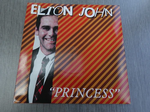 Elton John PRINCESS / THE RETREAT 1982 UK 7" P/S  PLAYS MINT MINUS HEAR